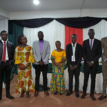 The South Sudanese Students Association at CIU held their student leaders inauguration ceremony